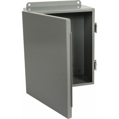 Main product image of 10" Wide, 12" High, 5" Deep, Steel Electrical Enclosure, Nema 12 & 13