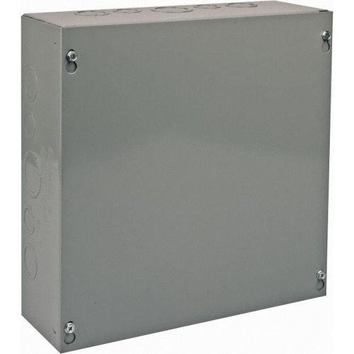 Main product image of 12" Wide, 12" High, 4" Deep, Steel Junction Box Enclosure, Nema 1