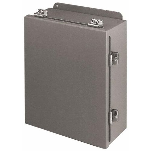 Main product image of 12" Wide, 12" High, 6" Deep, Steel Electrical Enclosure, Nema 12, 13 & 4