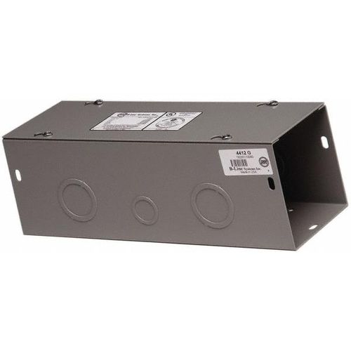 Main product image of 4" High X 102Mm Wide X 120" Long, Screw Mount Solid Wall Wire Duct (Gray)