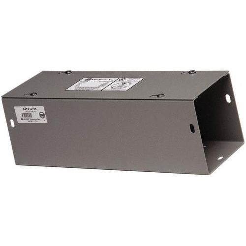 Main product image of 4" High X 102Mm Wide X 24" Long, Screw Mount Solid Wall Wire Duct, Screw Cover (Gray)