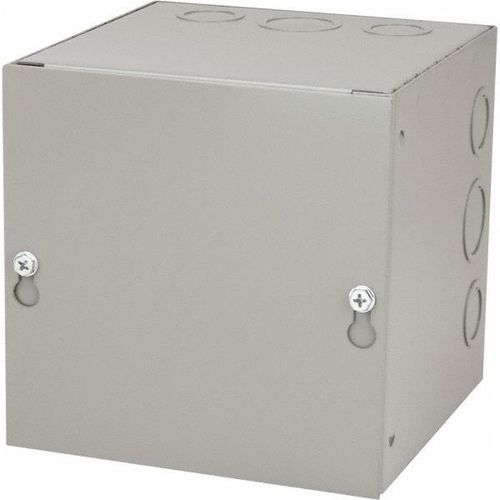 Main product image of 6" Wide, 6" High, 6" Deep, Steel Junction Box Enclosure, Nema 1