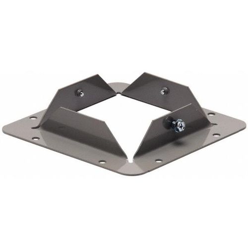 Main product image of 6" Wide X 6" High, Rectangular Raceway Flange (Gray)