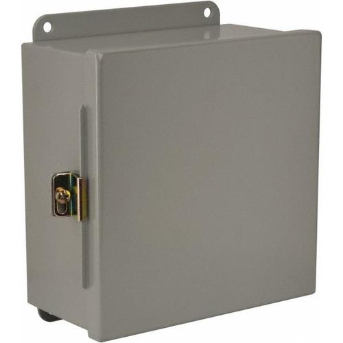 Main product image of 8" Wide, 8" High, 4" Deep, Steel Electrical Enclosure, Nema 12 & 13