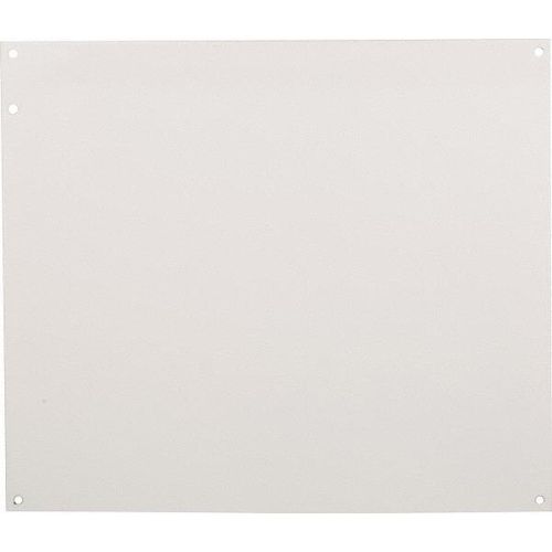 Main product image of 12-7/8" OAW X 14-7/8" OAH Powder Coat Finish Electrical Enclosure, Nonperforated Panel