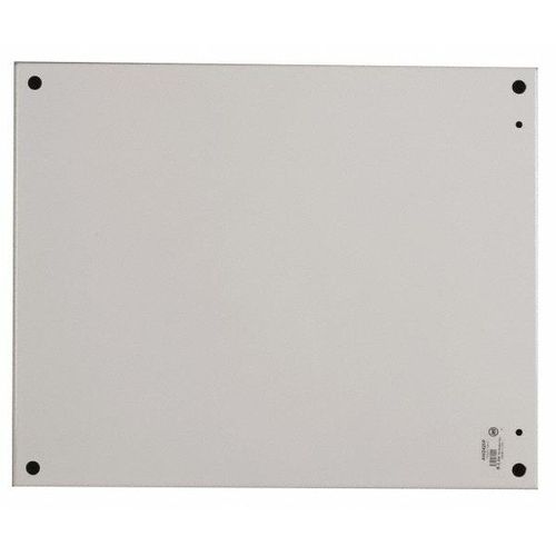 Main product image of 13" OAW X 13" OAH Powder Coat Finish Electrical Enclosure, Nonperforated Panel