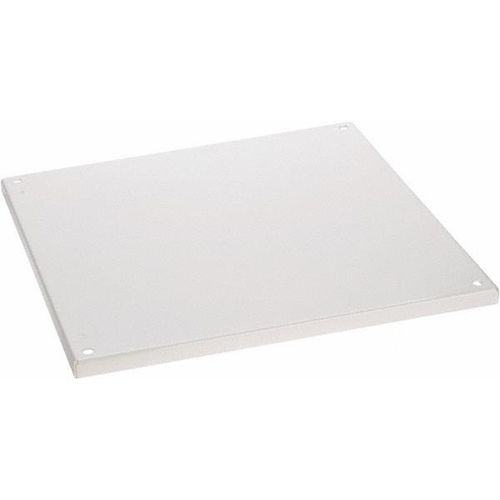 Main product image of 20-7/8" OAW X 20-7/8" OAH Powder Coat Finish Electrical Enclosure, Flanged Panel