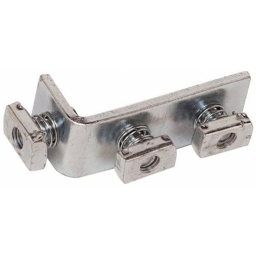 Main product image of 3 Hole 4.12" H X 4.12" L X 1.62" 90° Pre-Assembled Corner Angle, Electro Plated (Steel)