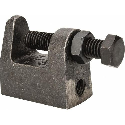 Main product image of 1/8 To 1-1/4" Flange Top Jaw Clamp, 2-3/16" Flange Width, 1/2" Rod (Malleable Iron)