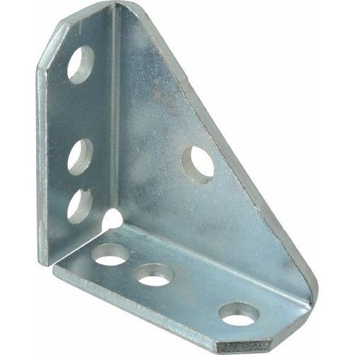 Main product image of 90° 4" H X 4" L X 1.78" Universal Shelf Bracket, Zinc Plated (Steel)