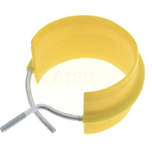 Main product image of 4" Pipe Bridle Ring W/ Saddle, Zinc-Plated (Steel)