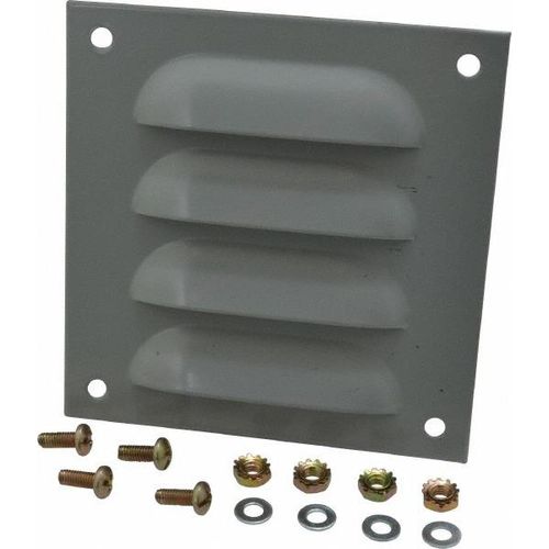 Main product image of Steel Electrical Enclosure Pole Mount Kit, Louver Plate Size 4.75"