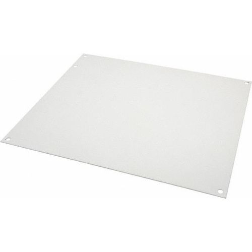 Main product image of 10-1/4" OAW X 12-1/4" OAH Powder Coat Finish Electrical Enclosure, Nonperforated Panel