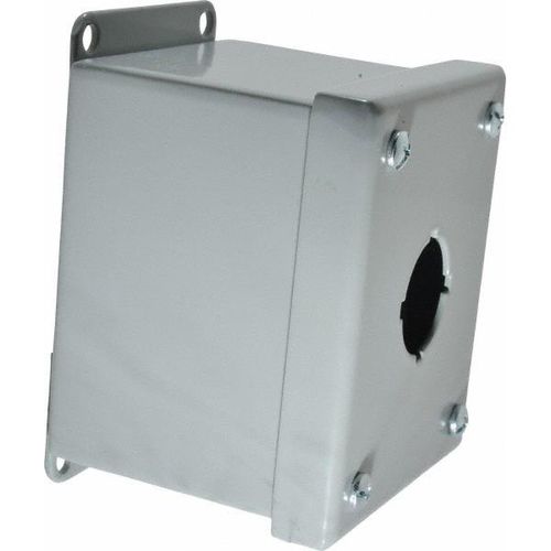 Main product image of 1 Hole, 1.203" Hole Diameter, Steel Pushbutton Switch Enclosure