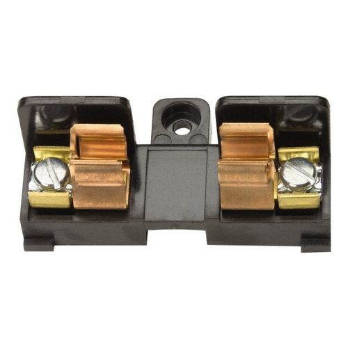 Main product image of 1 Pole, 600 Volts AC/DC, 30 Amp, Screw Mount Fuse Block 13/32" Diameter x 1-1/2" Fuse Length, 65.1 mm Long x 34.1 mm Wide x 28.6 mm High Block