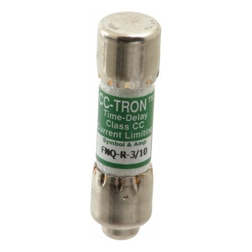 Main product image of Cartridge Time Delay Fuse, CC, 0.3 A, 10.3 mm Diameter 200 kA at AC (RMS)