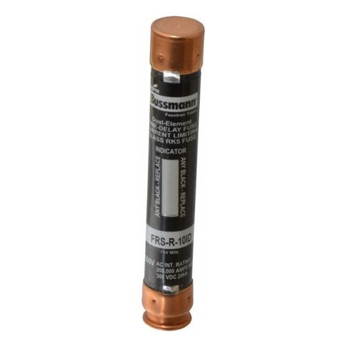 Main product image of Cartridge Time Delay Fuse, RK5, 10 A, 5" Overall Length, 0.81" Diameter 20 kA at DC & 200 (RMS)