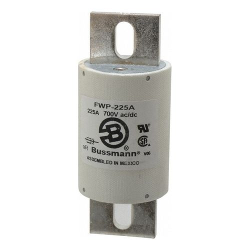 Main product image of Cartridge Fast-Acting Fuse, 225 A, 5-3/32" Overall Length, 2" Diameter 200 (RMS) & 50 kA at DC