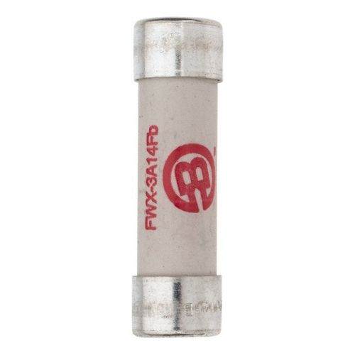 Main product image of Cartridge Fast-Acting Fuse, 3 A, 50.8 mm Overall Length, 14.3 mm Diameter 200 (RMS) & 50 kA at DC