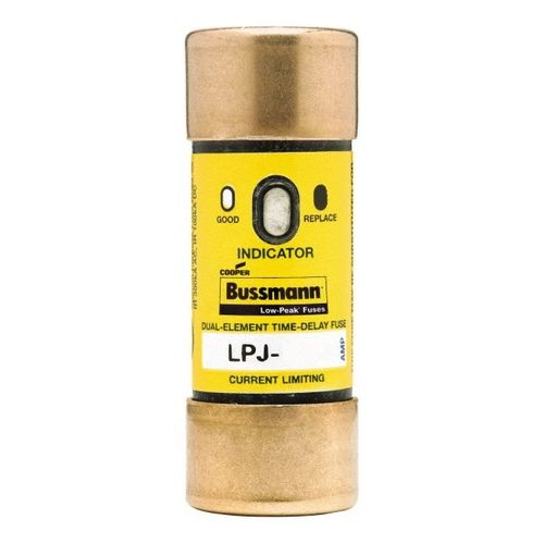 Main product image of Cartridge Time Delay Fuse, J, 17.5 A, 20.6 mm Diameter 100 kA at DC & 300 kA at AC (RMS)