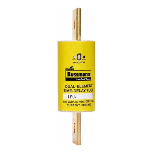 Main product image of Cartridge Time Delay Fuse, J, 600 A 100 kA at DC & 300 kA at AC (RMS)