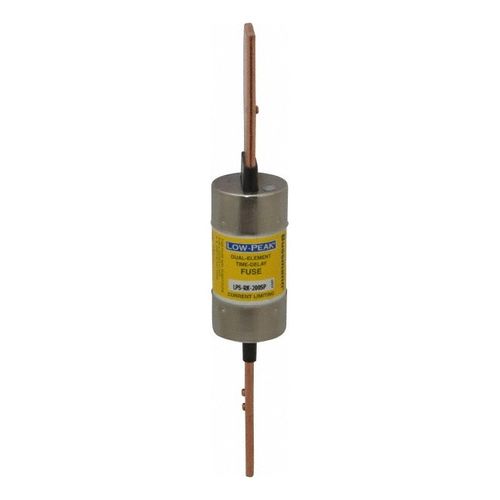 Main product image of Cartridge Time Delay Fuse, Special Purpose, RK1, 200 A, 9-5/8" Overall Length 100 kA at DC & 300 kA at AC (RMS)