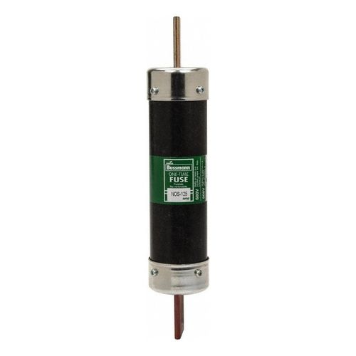 Main product image of Cartridge Fast-Acting Fuse, H, 125 A, 46.7 mm Diameter 600V, 10 kA (RMS Symmetrical)