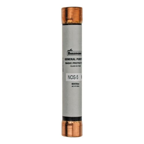 Main product image of Cartridge Fast-Acting Fuse, K5, 5 A, 127 mm Overall Length, 20.6 mm Diameter 600V, 50 kA at AC/DC