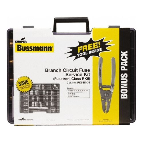 Main product image of RK5 Class, 250/600 Volts AC/DC, Fuse Service Kit 100 Amps