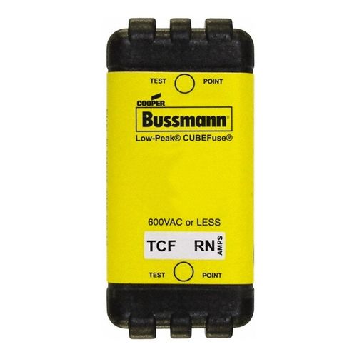 Main product image of Blade Time Delay Fuse, CF, 90 A 100 kA at DC, 200 (CSA RMS) & 300 (UL RMS), Glass Filled PES