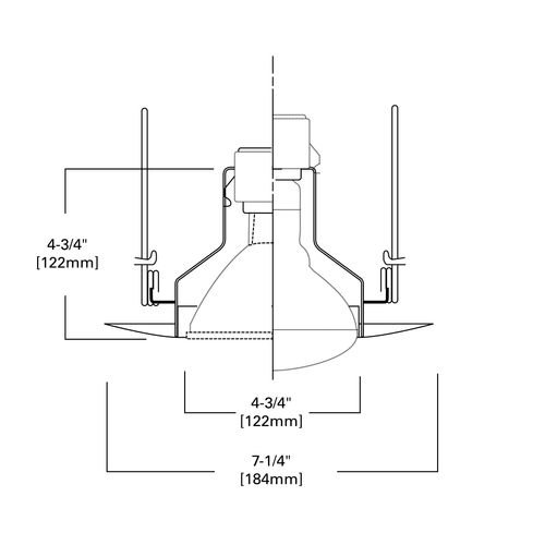 Main product image of HALO Recessed Lighting Trim, 301P