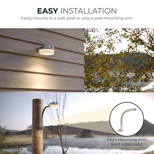 Main product image of HALO Area/Barn Light, 2000 Lumens, 19.5W (Gray)