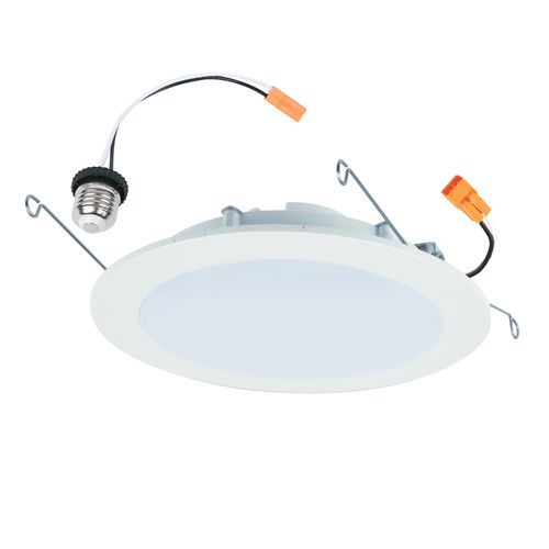 Main product image of HALO 6" HLBT Round Slim LED Trim, Selectable 5CCT, 2700/3000/3500/4000/5000K, 9.7W (Matte White)