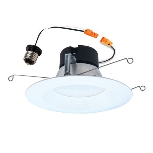 Main product image of HALO 5/6" LT56 Round Recessed Baffle LED Trim, Selectable 5CCT, 2700/3000/3500/4000/5000K, 8.75W (Matte White)