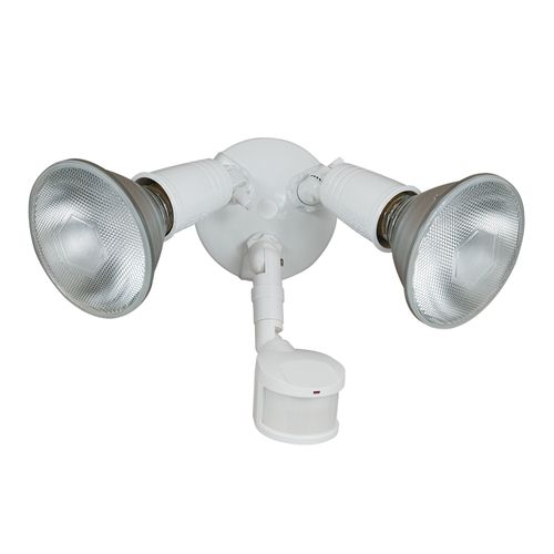 Main product image of HALO Twin-Head Flood for PAR38 with Motion (White)
