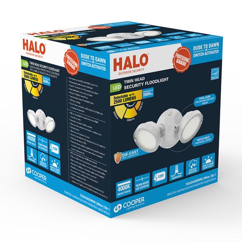 Main product image of HALO Single-Head Square Floodlight, 21.6W (Bronze)