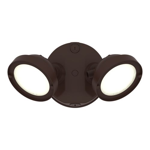Main product image of HALO Twin-Head Round Floodlight, 21.6W (Bronze)