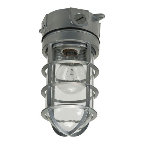 Main product image of HALO VT100G Incandescent Vapor-Tight, 100W (Gray)