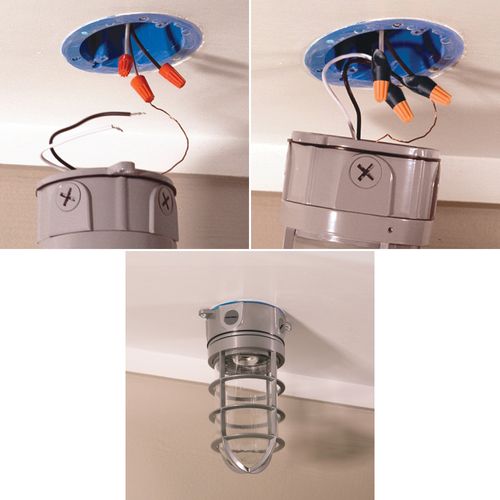 Main product image of HALO VT100G Incandescent Vapor-Tight, 100W (Gray)
