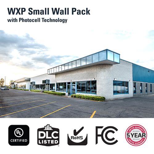 Main product image of HALO Outdoor Wall Pack Small, Dusk-to-Dawn, 4000 Lumens, 4000K, 30W