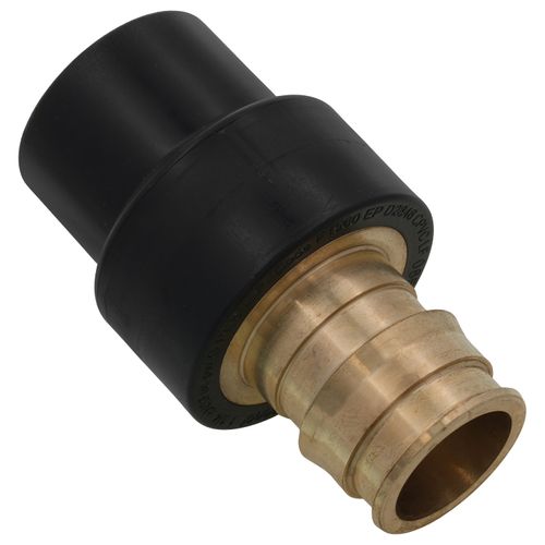 Main product image of 1-1/4" ProPEX x CPVC Socket LF Brass Adapter (CTS)