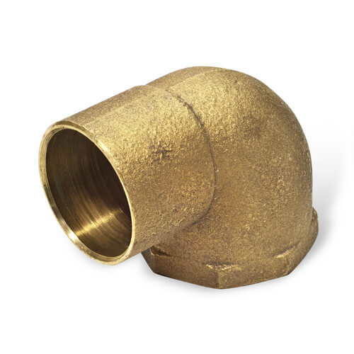 56812 Elkhart 56812 1" x 1/2" CxF 90° Elbow (Lead Free)