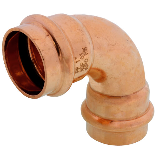1" Press Copper 90-Degree Elbow