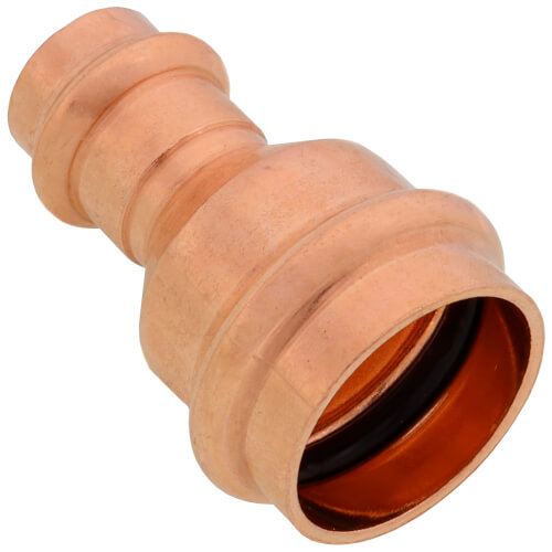 1" x 1/2" Press Copper Reducer Coupling