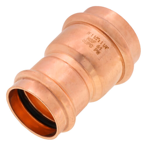 Main product image of 1-1/2" x 1-1/4" Press Copper Reducer Coupling