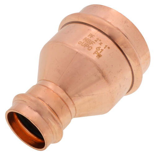 Main product image of 2" x 1" Press Copper Reducer Coupling