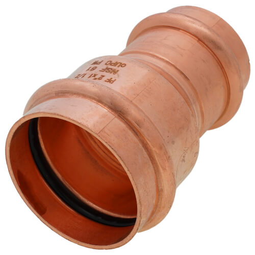Main product image of 2" x 1-1/2" Press Copper Reducer Coupling