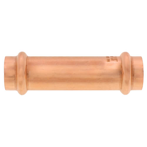 Main product image of 1/2" Press Extended Length Copper Coupling, No-Stop