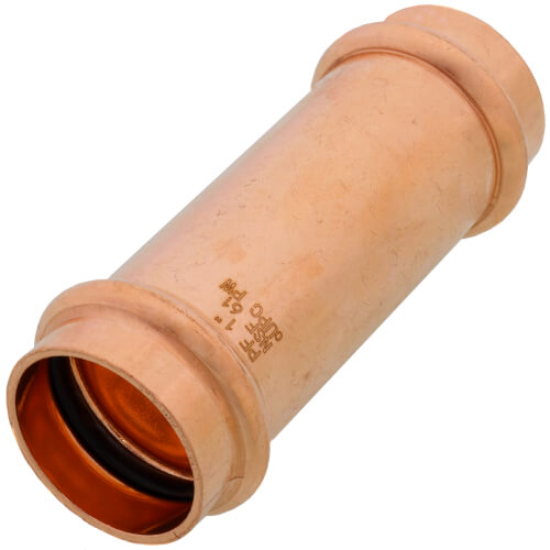 Main product image of 1" Press Extended Length Copper Coupling, No-Stop