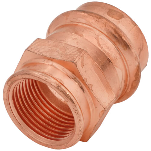 Main product image of 1" Press x 3/4" Female Copper Adapter